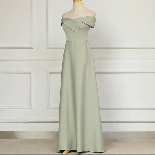 Sage Green Bridesmaid Dress with 50+ Custom Swatch Colors