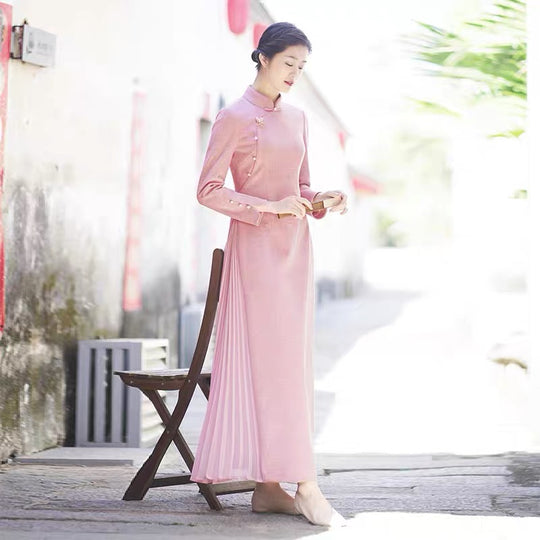 ELIZABETH DRESS Blush Pink Mother of the Bride/Groom Dress for Asian Ceremony