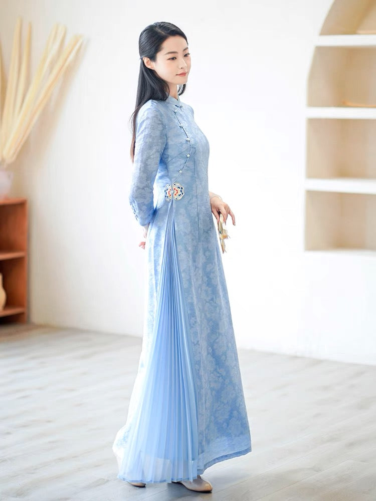 LILIAN DRESS Elegantly Patterned Mother of the Bride/Groom Dress for Asian  Ceremony